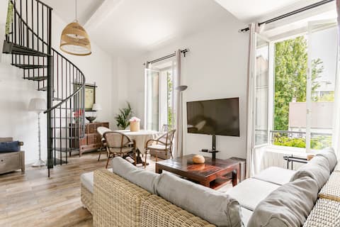 Like a house, Saint Wandrille hill!