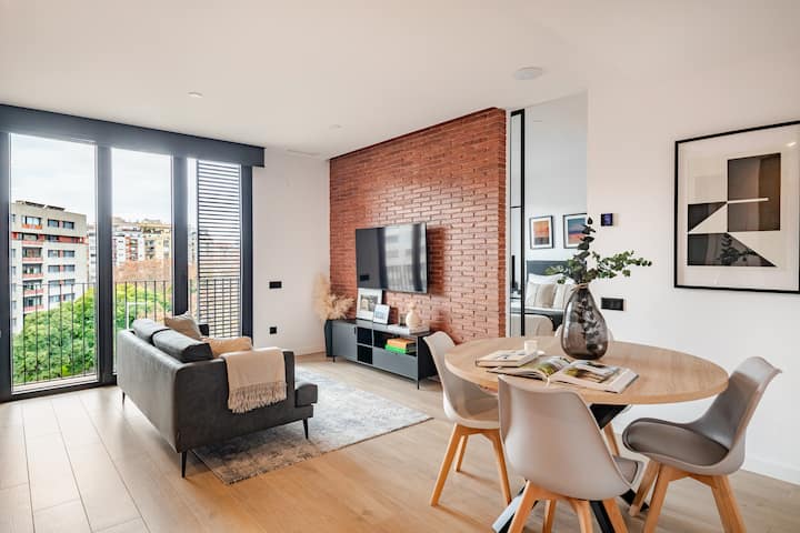 1d · Apartamento Con Terraza En Poblenou - Barcelona