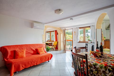 Successful Airbnb property: Le PALME: sea view. CIN: IT 091085C2000Q5960 in Siniscola