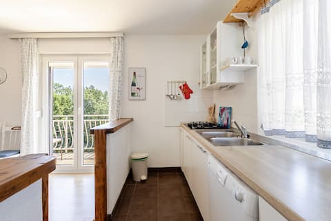 Popular Airbnb listing: Apartment Babiloni with a breathtaking sea view in Grad Opatija