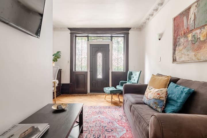 Historic Limestone Garden Apt. - Crown Heights, NY