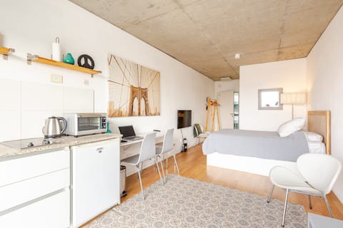 Anuncio de Airbnb popular: Modern studio. en Chacarita