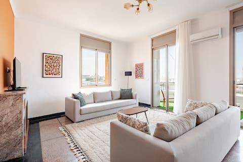 Popular Airbnb listing: Spacious City-Center Stay in Arrondissement Hassan مقاطعة حسان