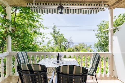 Two-bedroom apartment with balcony & terrace