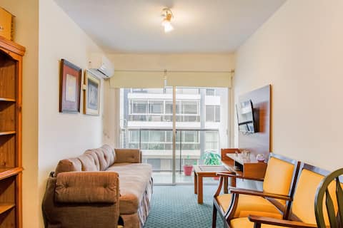Apt 1 BR in exclusive neighbourhood