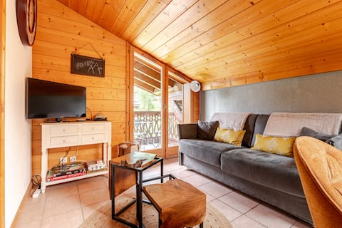 Successful Airbnb property: Apartment 6/8 people at the foot of Mont Blanc in Les Houches