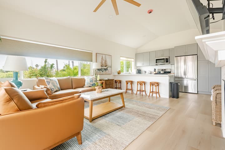 North Pb Home, Ac, Parking, Bbq, Walk To Beach! - La Jolla Cove Beach, CA