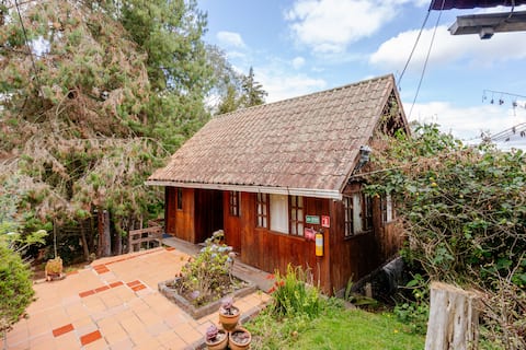 Cozy Cabin+Jacuzzi+Wifi+Bonfire+Parking@Subachoque