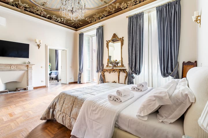 Original Frescoed Ceilings of 1900