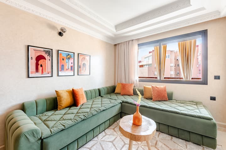 Appartement Cosy Et Moderne • Piscine & Parking - Marrakesh