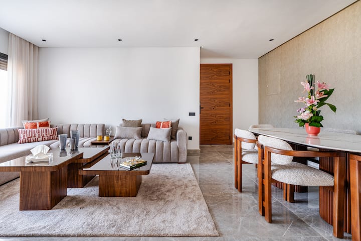 Prestigieux Appartement 3 Chambre Plein Cœur Cfc - Casablanca