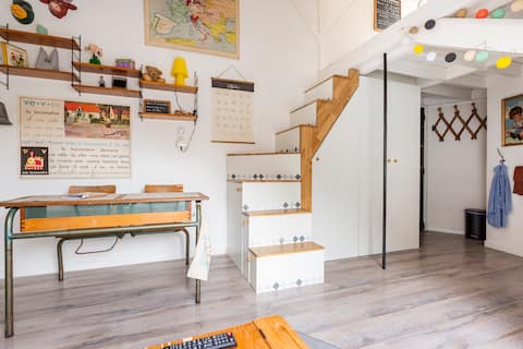 Propriété Airbnb réussie: L'école buissonnière 💼✏️📚 in the heart of Old Lille à Lille