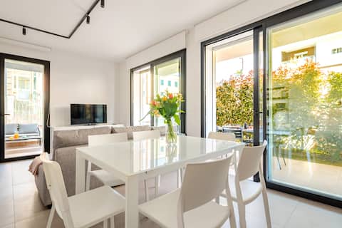 Airbnb con migliori performance: Mare-app moderno+cortile+free park-2 bedrooms a San Benedetto Del Tronto