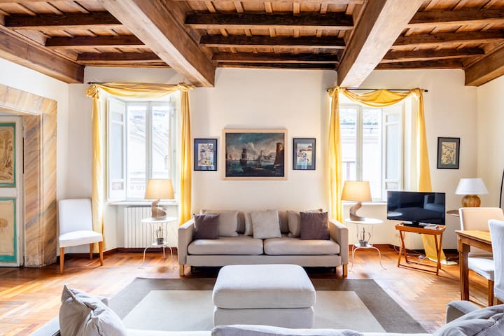 Rome’s historic center, Via Giulia: The Art House