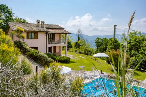 La Panoramica Da Stroppa Villa with Pool
