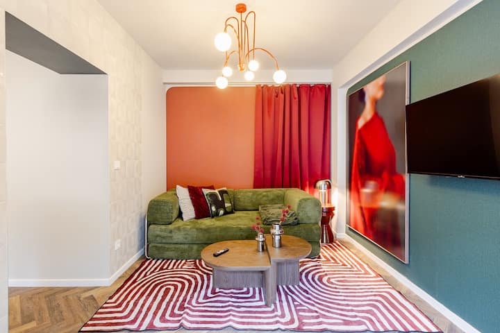 Cozy Apartment Modern Red - Prenzlauer Berg - Berlin