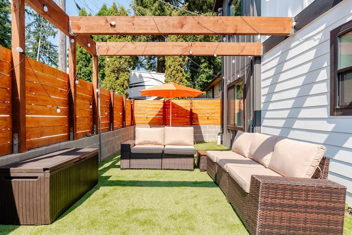 2b2b Modern Cabin With Ac, Minutes To Lightrail - Seattle, WA