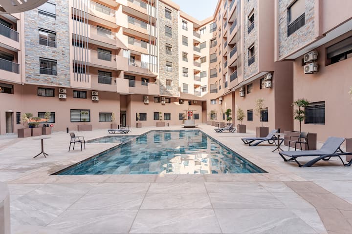 Bright & Elegant Apartment | Gueliz Palm - Marrakech