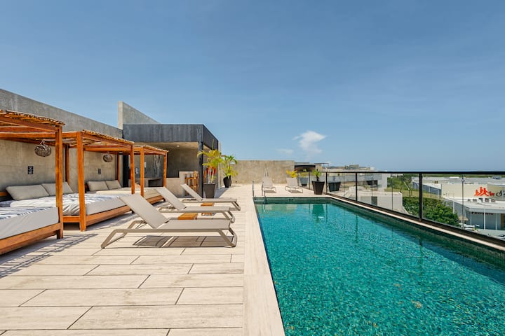 Gran Penthouse 2br + Private Pool | Centro Tulum - Mexico
