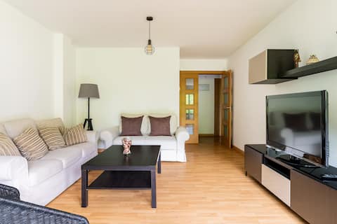 New apto, surrounded by mountain and with beach 15min