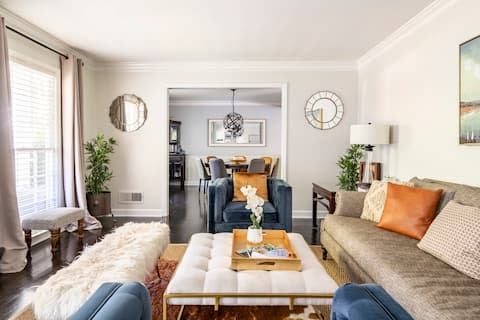 Buckhead Home Great for Work Groups and Families.