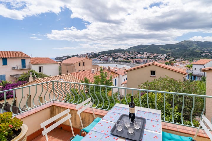 Maison Dans Le Vieux Banyuls Avec Superbe Vue - Costa Brava (Spain)