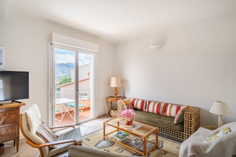 Airbnb performant: House in old Banyuls with a gorgeous view à Banyuls Sur Mer