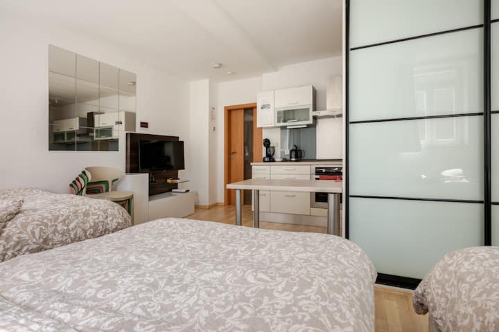 Family-friendly Studio Near Center | 6 Guests - Praha