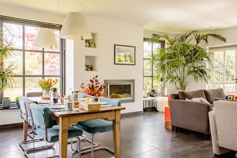 On the upper floor, a cozy 2-person room