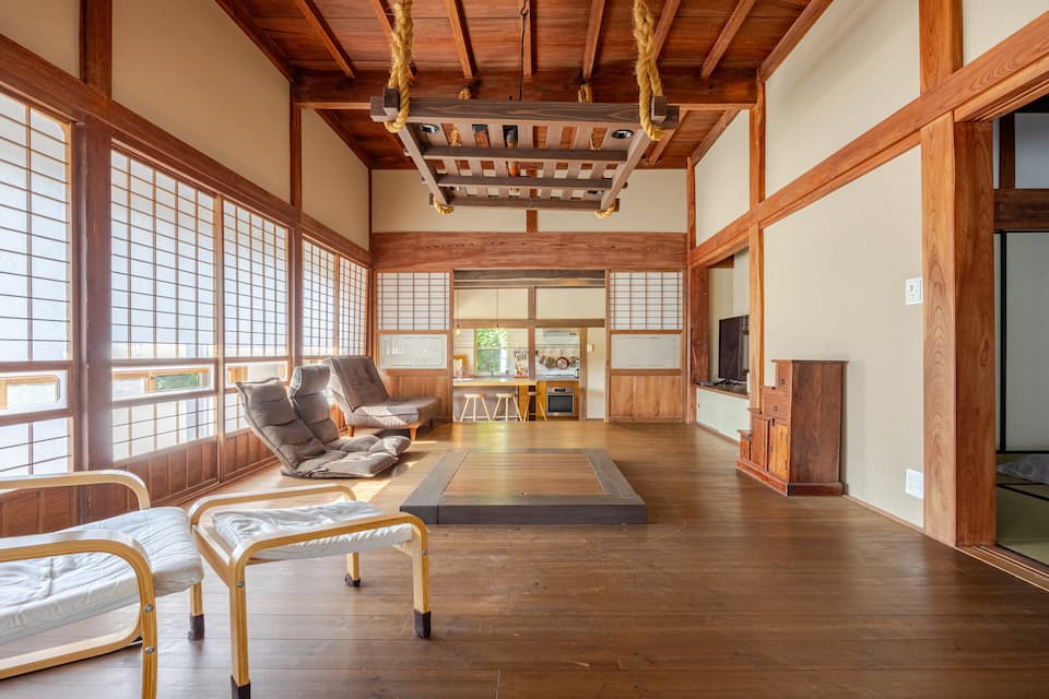 A restored farmhouse in the Japanese countryside, Mobara, Chiba, Japan, photo 4 of 10