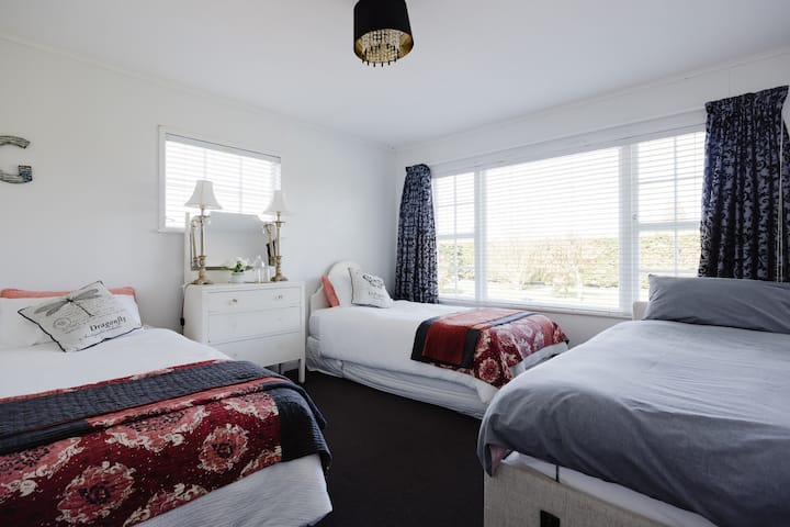 Ერთადგილიანი საძინებელი 2 King Single და ერთი ელექტრო საავადმყოფოს კლასის ერთადგილიანი ( ნაცრისფერი) 