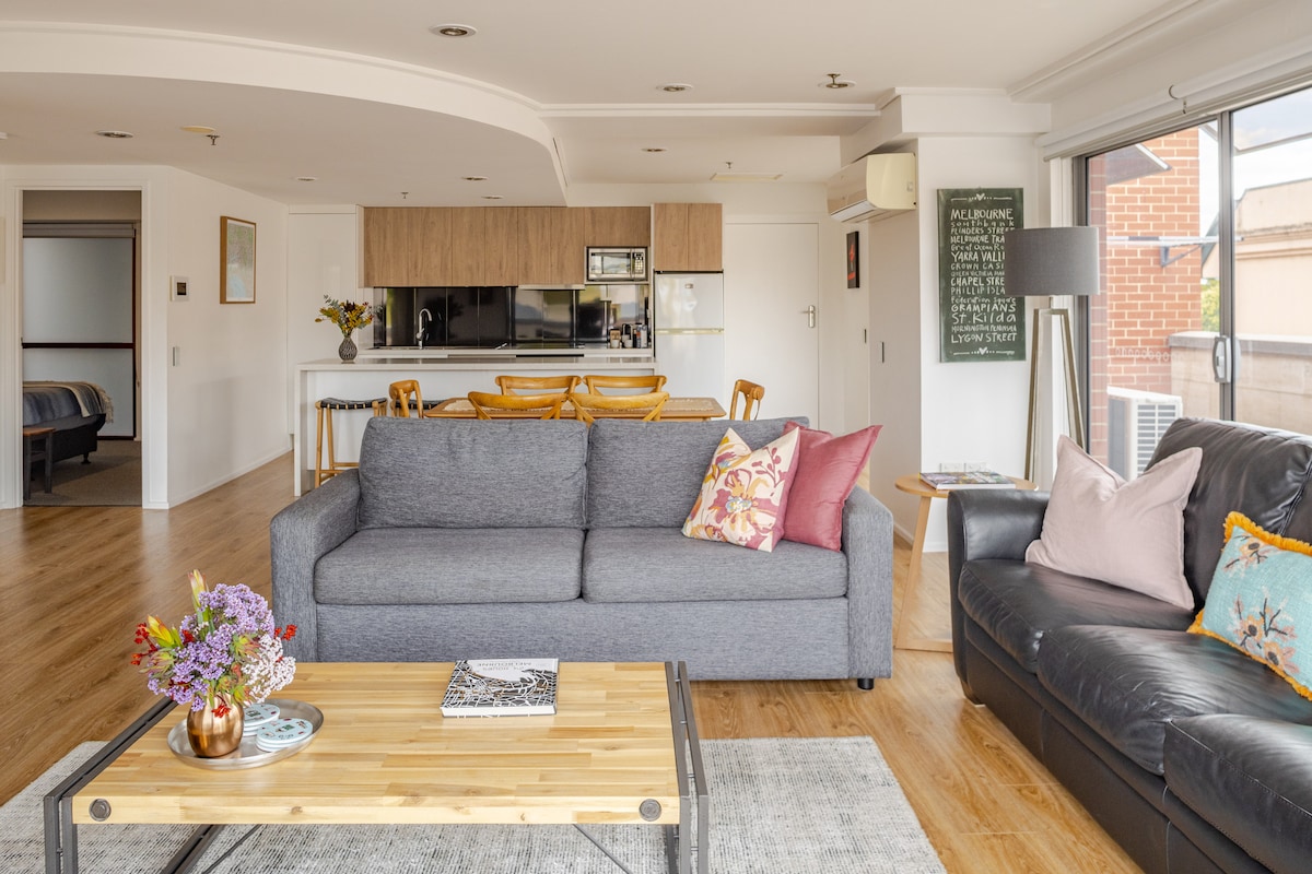 Top performing Airbnb: Royal View Apartment (CBD Edge) in Carlton