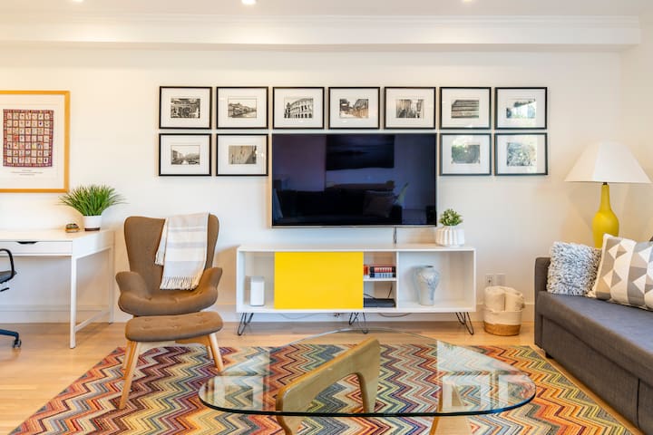 Savor Incredible Terrace Views from a Bright Home