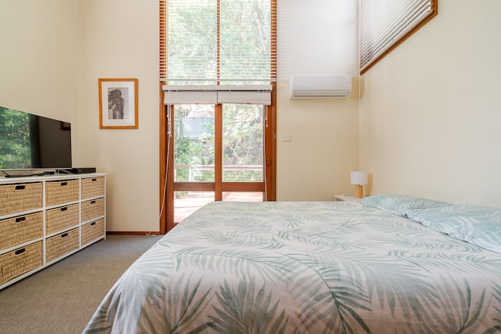 Bush views from Main bedroom