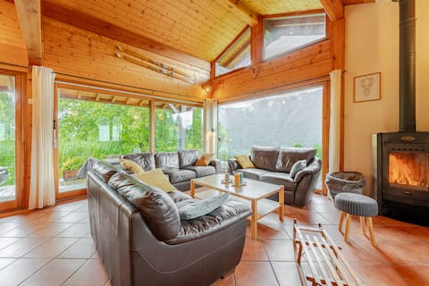 Le "Wapiti Gris": beautiful chalet 10 pers with a view