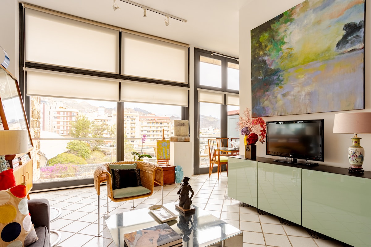Top Airbnb: Exclusive art apartment in Santa Cruz De Tenerife