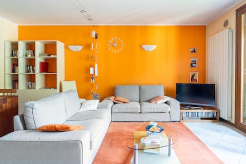 Lovely house close to nature, Bergamo, OrioAirport