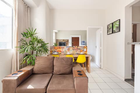 Imóvel de sucesso: In ❤️ the Center of BH! Beautiful apartment close to everything. em Belo Horizonte