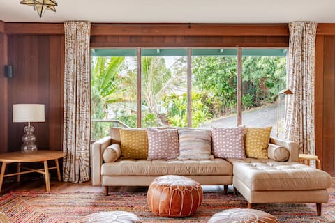 Private Home: Organic Farm Ocean & Sunset Views