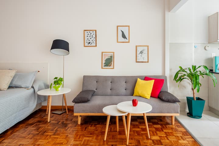 Apartamento de 1 quarto em Villa Crespo