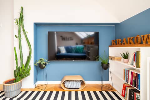 Successful Airbnb property: Designer Loft • 15 min to Main Square • AC in Grzegórzki