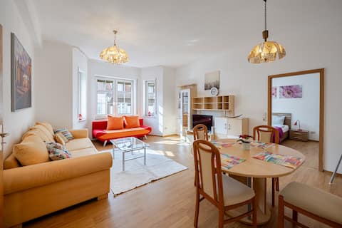 Central apartment in Wurzen, good connections to Leipzig