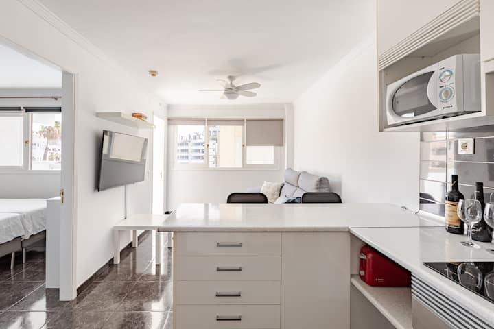 5min Beach/yumbo Apartment+wifi - Maspalomas