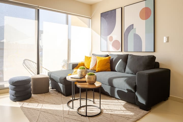 Confortable, Seguro, Comodo Apartamento A 8min De Fundidora - Monterrey