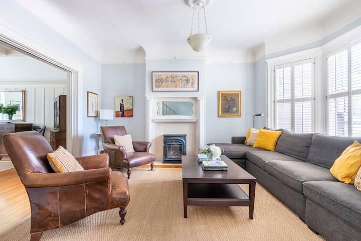 Walk to Golden Gate Park from a Radiant Home