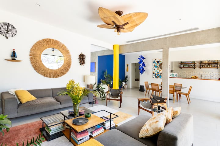 Rooftop avec piscine entre Copacabana et Ipanema.