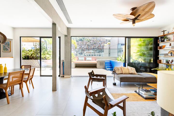 Rooftop avec piscine entre Copacabana et Ipanema. gallery image 2