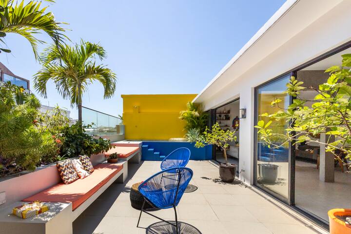 Rooftop avec piscine entre Copacabana et Ipanema. gallery image 3