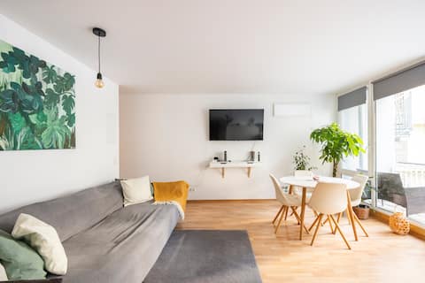 Top Airbnb: Central and modern studio at Thomaskirche in Zentrum