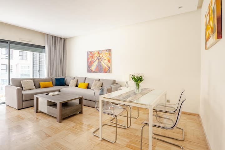 Appartement Spacieux Proche Aeria Mall (Cfc) - Casablanca
